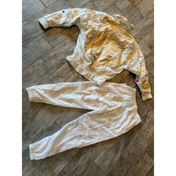 Clipper Bay Windbreaker Jacket Pants Nylon 90s NWT Small Retro 80s Vintage Y2K - Picture 3 of 13